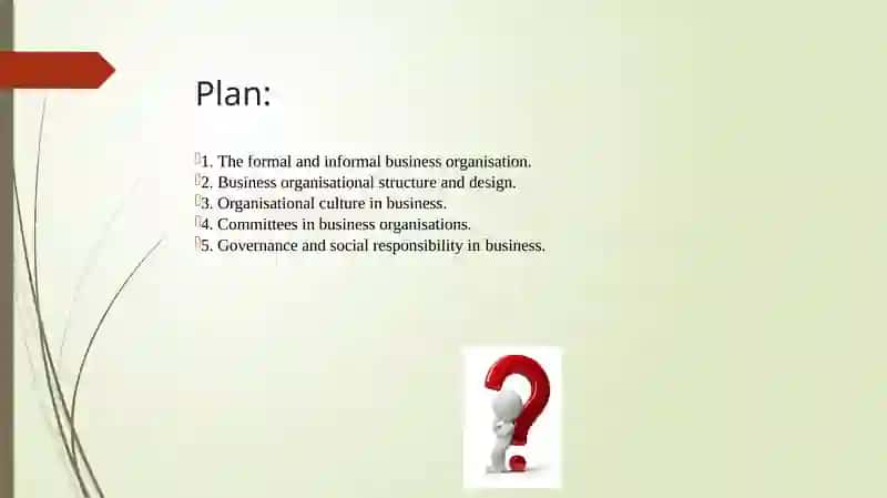 Business Organisational Structure, Functions and Governance 2