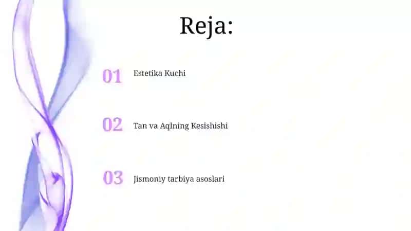 Jismoniy va estetik tarbiya 2