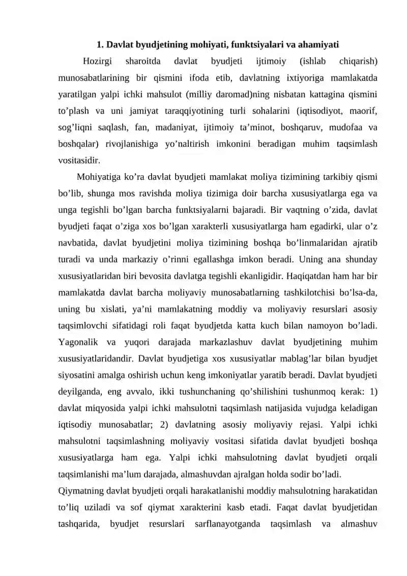 Davlat byudjeti 2