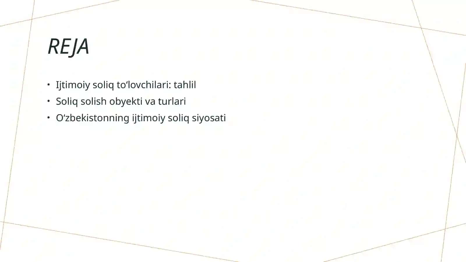 Ijtimoiy soliqni to‘lovchilar va soliq solish obyekti 2
