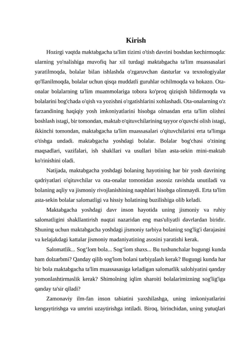 Jismoniy tarbiya nazariyasining rivojlanishi 2