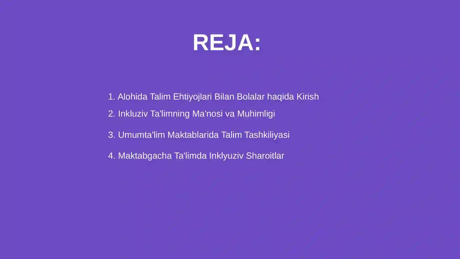Alohida talim extiyojlari 2