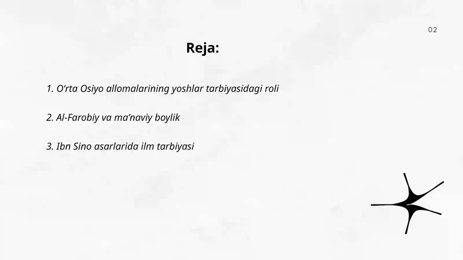 Yuksak maʼnaviyat yoshlarni tarbiyalashda Oʻrta Osiyo allomalari ilmiy meroslarining ôrni 2