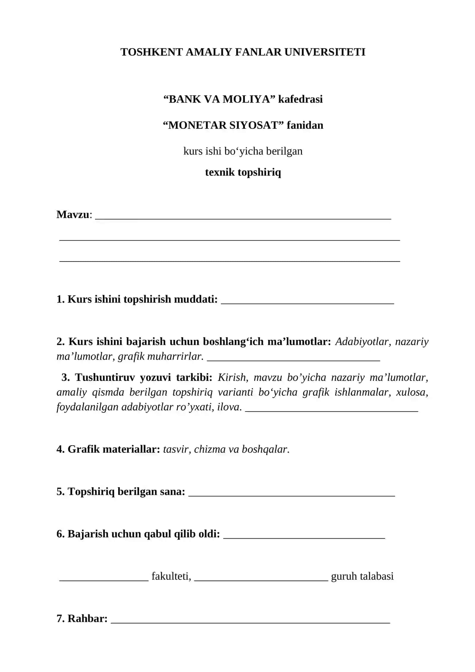 Tijorat banklari va ularni funksiyalari 2