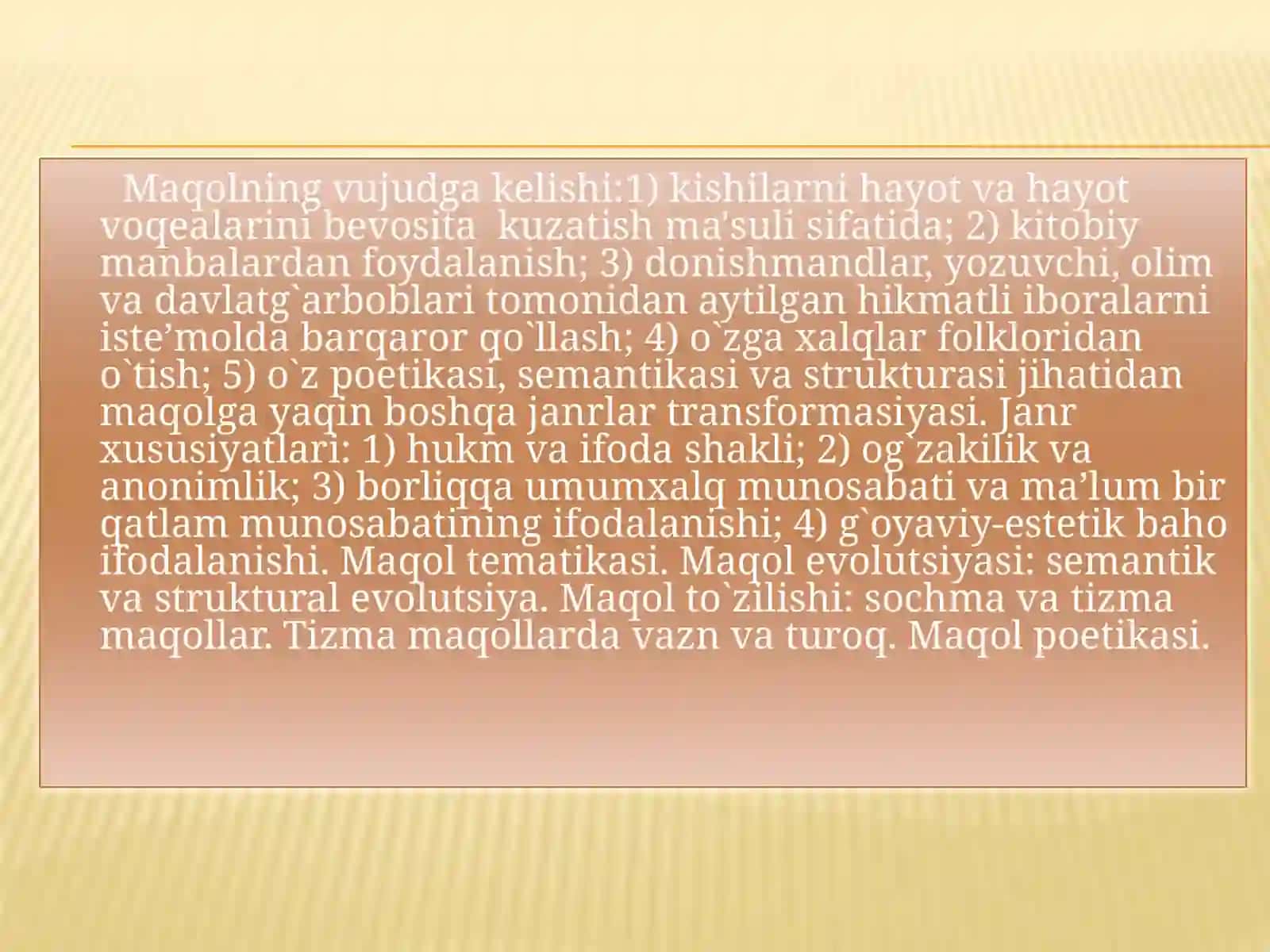 Maqol 2