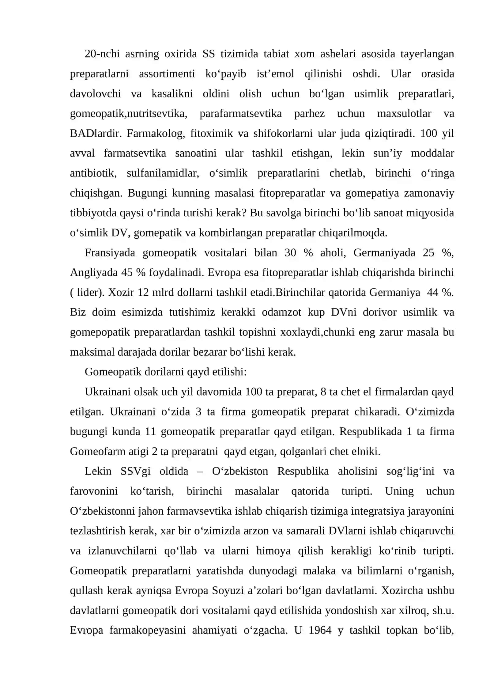 Gomeopatik dori turlari texnologiyasi 2