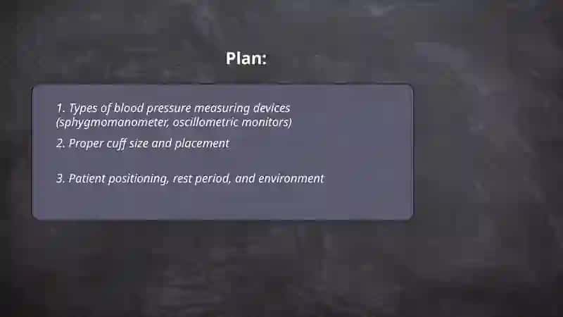 Blood pressure measurement 2