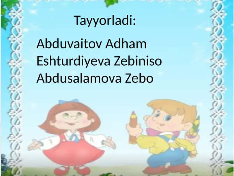 Ta‘lim to‘g‘risi haqida qonun 2