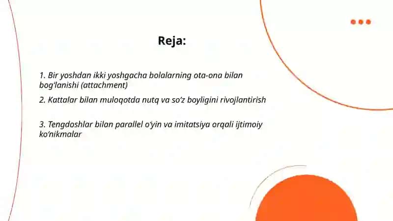 1 2 yoshli bolalarning ijtimoiylashuvi kattalar va tengdoshlar bilan muloqoti 2