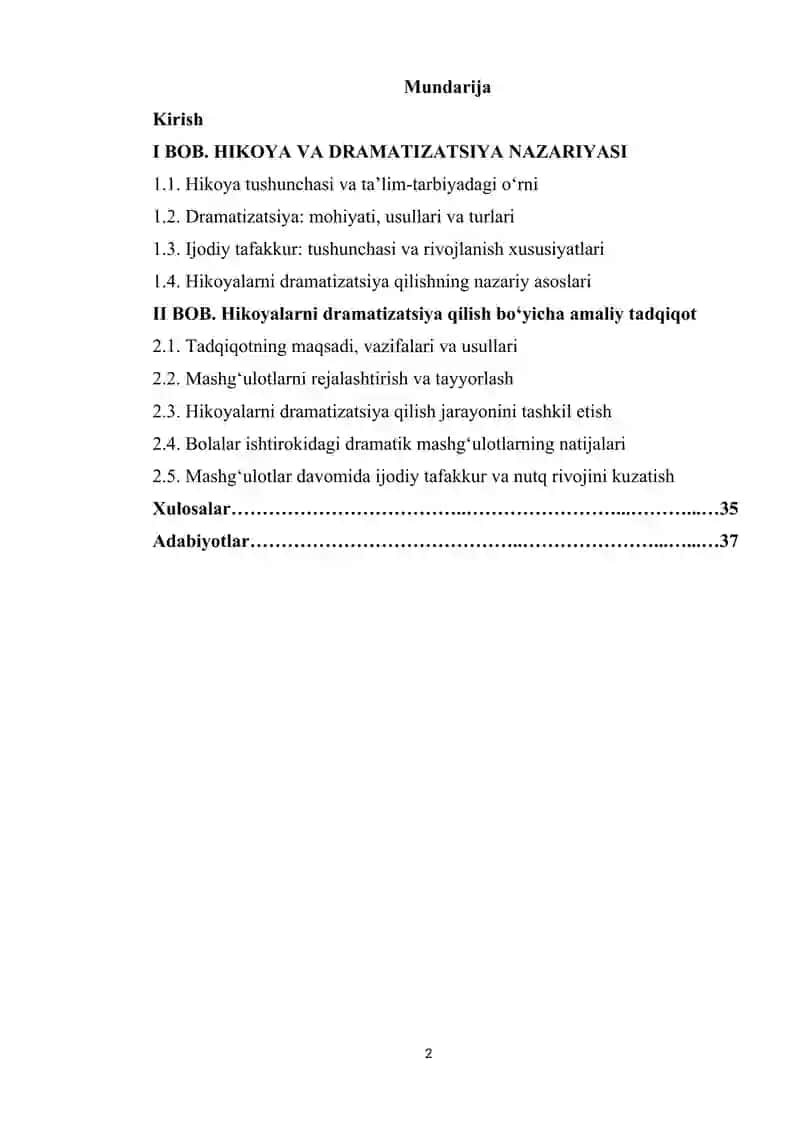 Hikoyalarni dramatizatsiya qilish orqali ijodiy tafakkurni oshirish 2