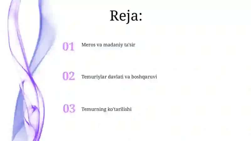 Amir Temur va Temuriylar 2