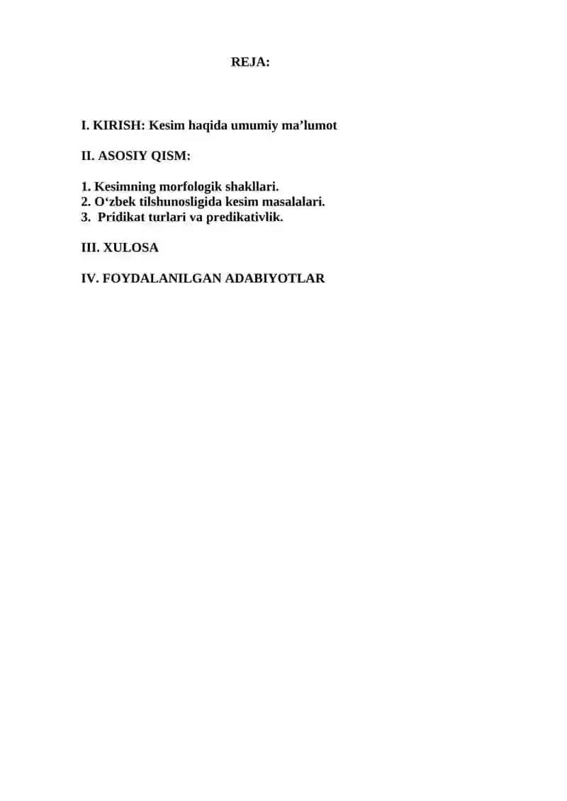 KESIM VA UNING O’ZBEK TILSHUNOSLIGIDAGI TADQIQI 2