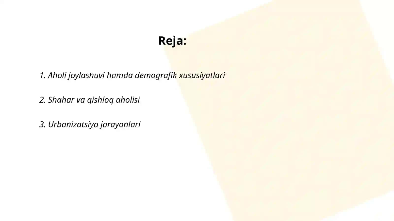 O‘zbekistonning ijtimoiy sohalar geografiyasi 2