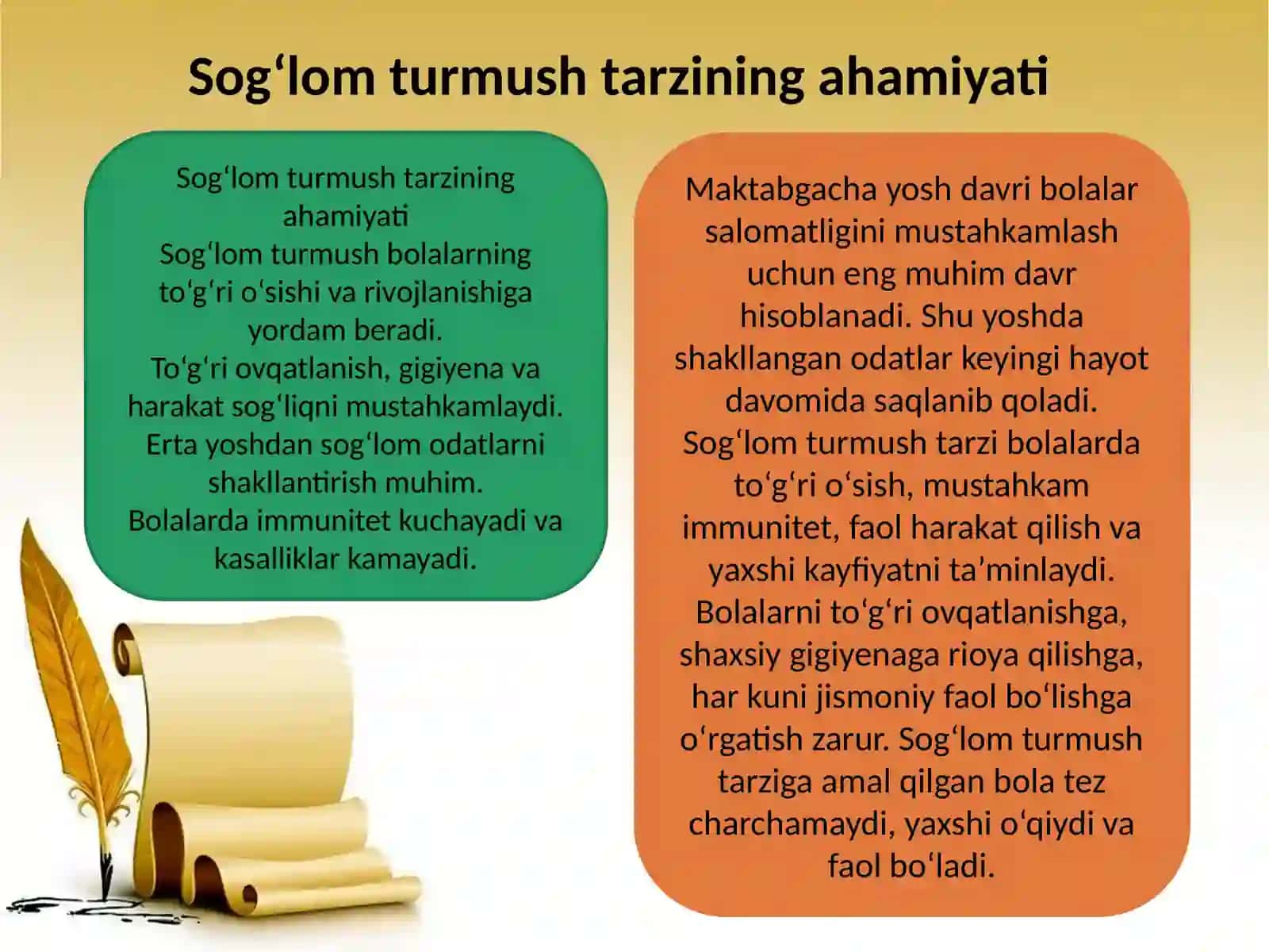 Bolalarda sog‘lom turmush tarzini shakllantirish 2