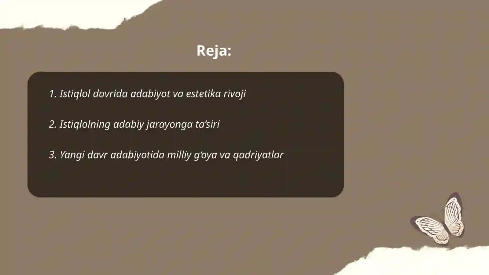 Istiqlol va bugungi adabiy-estetik qarashlar 2