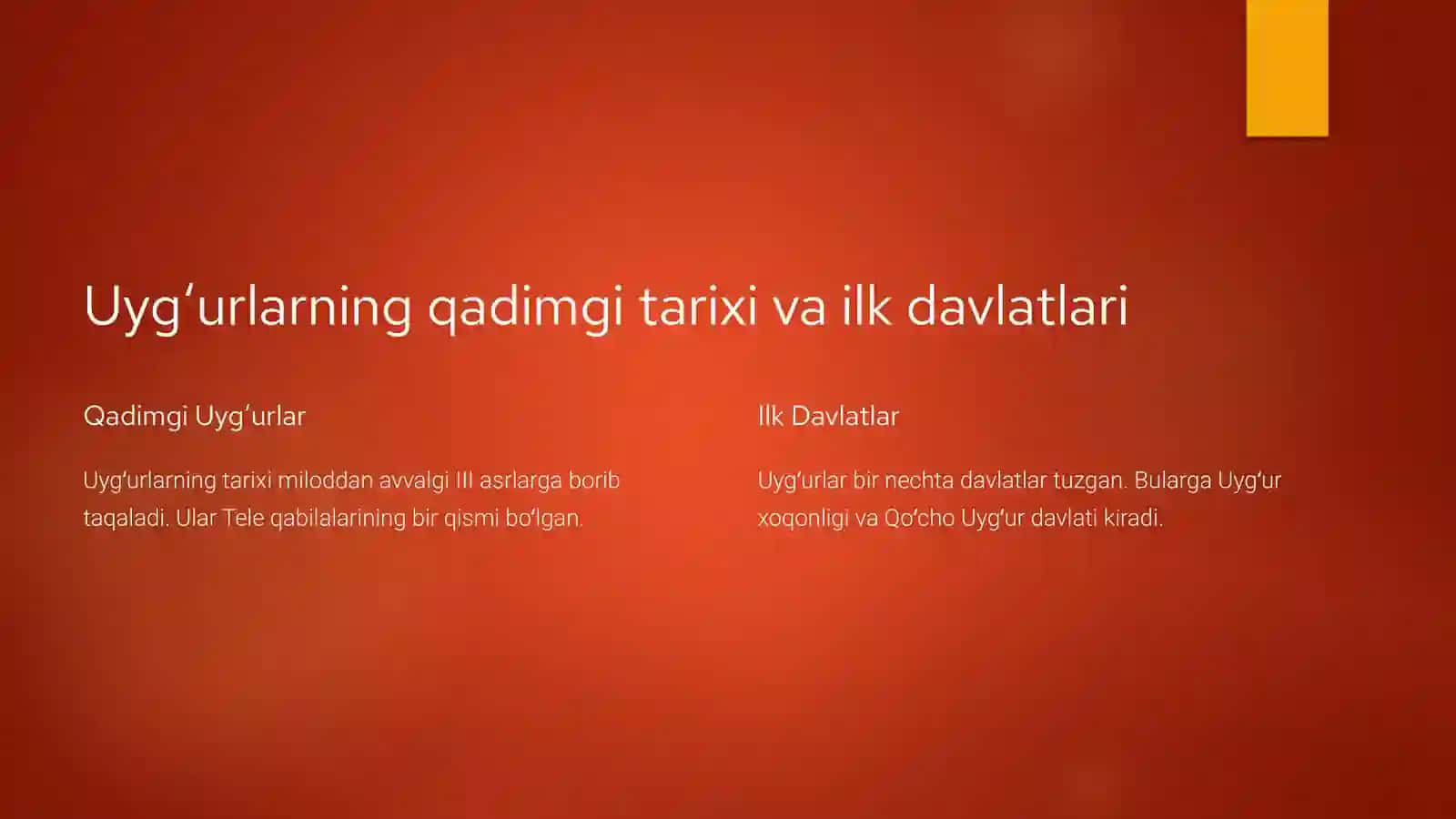 Uygʻurlar kelib chiqishi tarixi 2