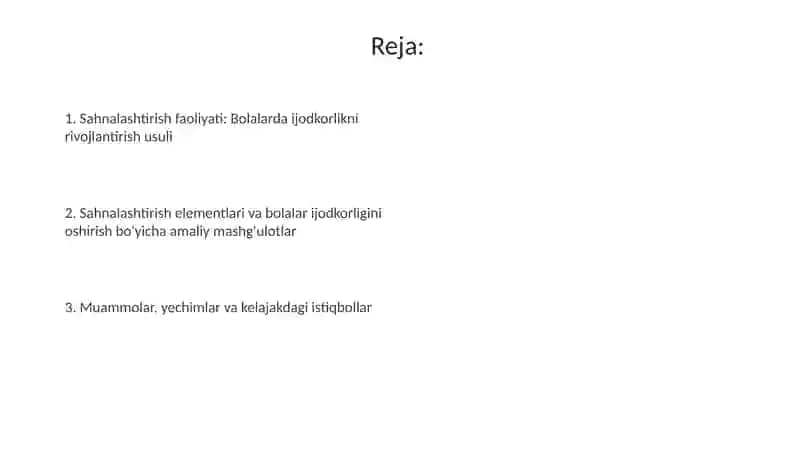 Sahnalashtirish faoliyati vositalari bolalarda ijodiy qobiliyatlarini rivojlantirish 2
