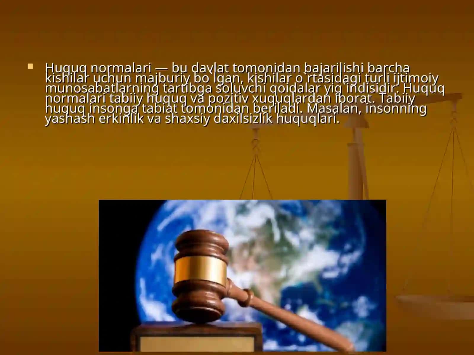 Konstitutsiyaviy-huquqiy normalar tushunchasi va ularning o'ziga xos xususiyatlari 2