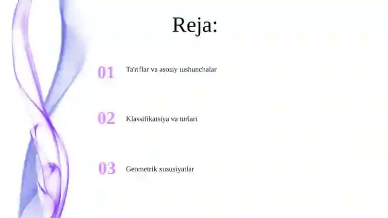 Toʻgʻirlanuvchi egri chiziqlar 2
