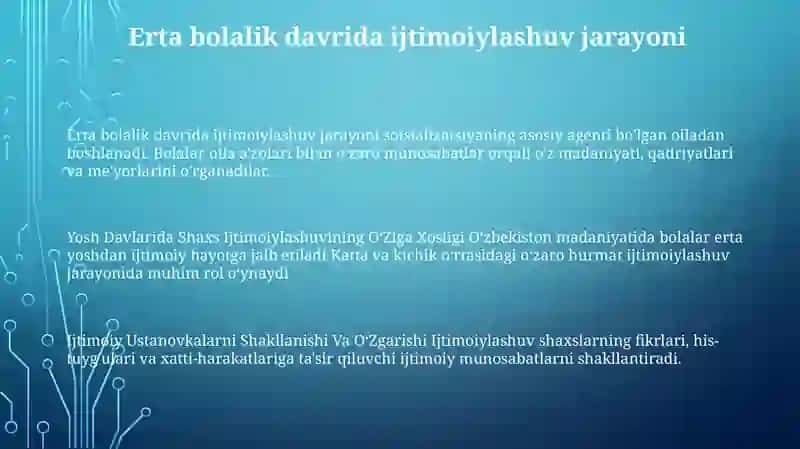 Yosh Davlarida Shaxs Ijtimoiylashuvining OʻZiga Xosligi 2