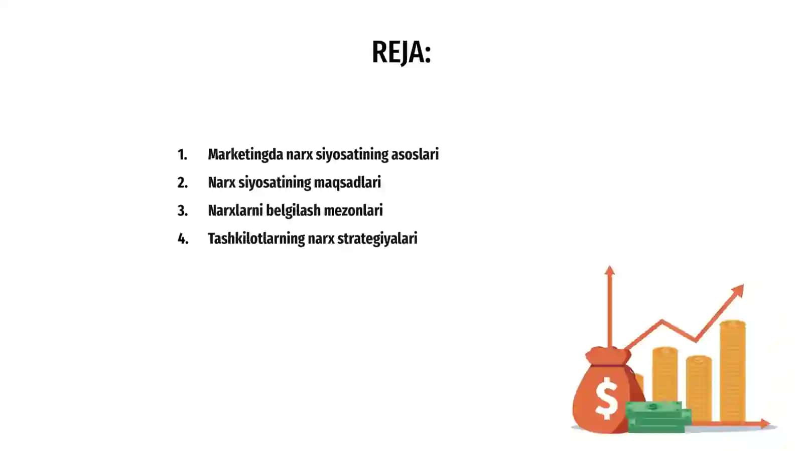 Marketingda narx siyosati 2