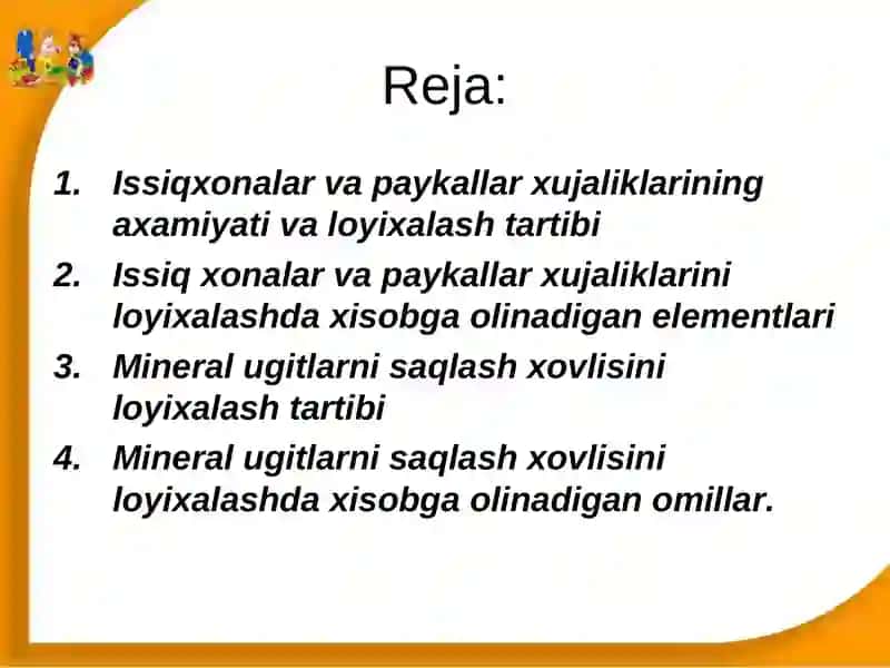 Dorivor o‘simliklarni issiqxonalarda yetishtirish va saqlash 2