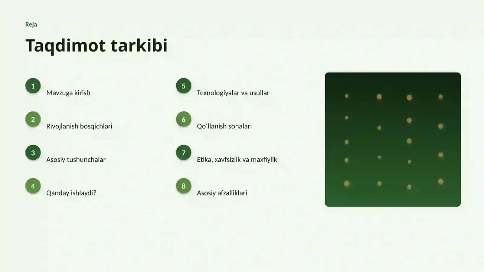 SUNʼIY INTELLEKT • PROFESSIONAL TAQDIMOT 2