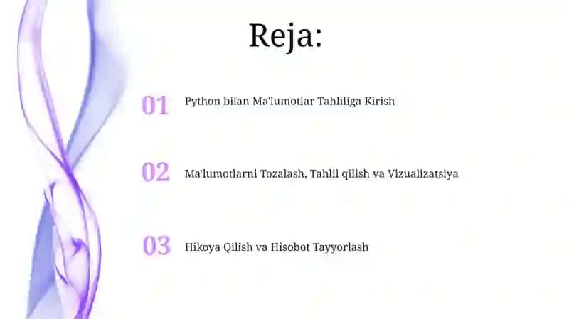 Python bilan Ma'lumotlar Tahlili va Diagrammalar 2