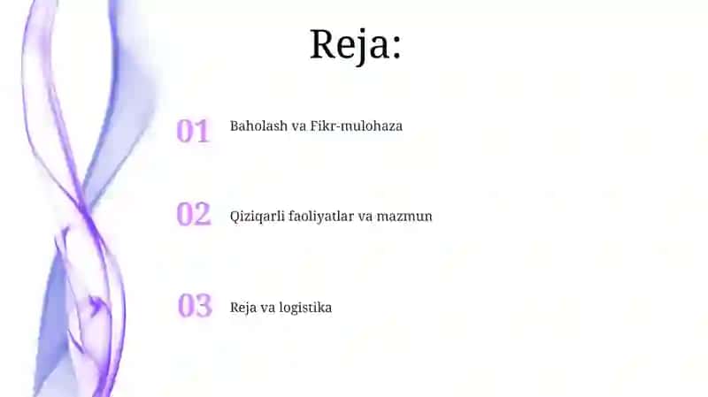 Texnologiya darslariga oid tarbiyaviy tadbirlarni tashkil etish 2