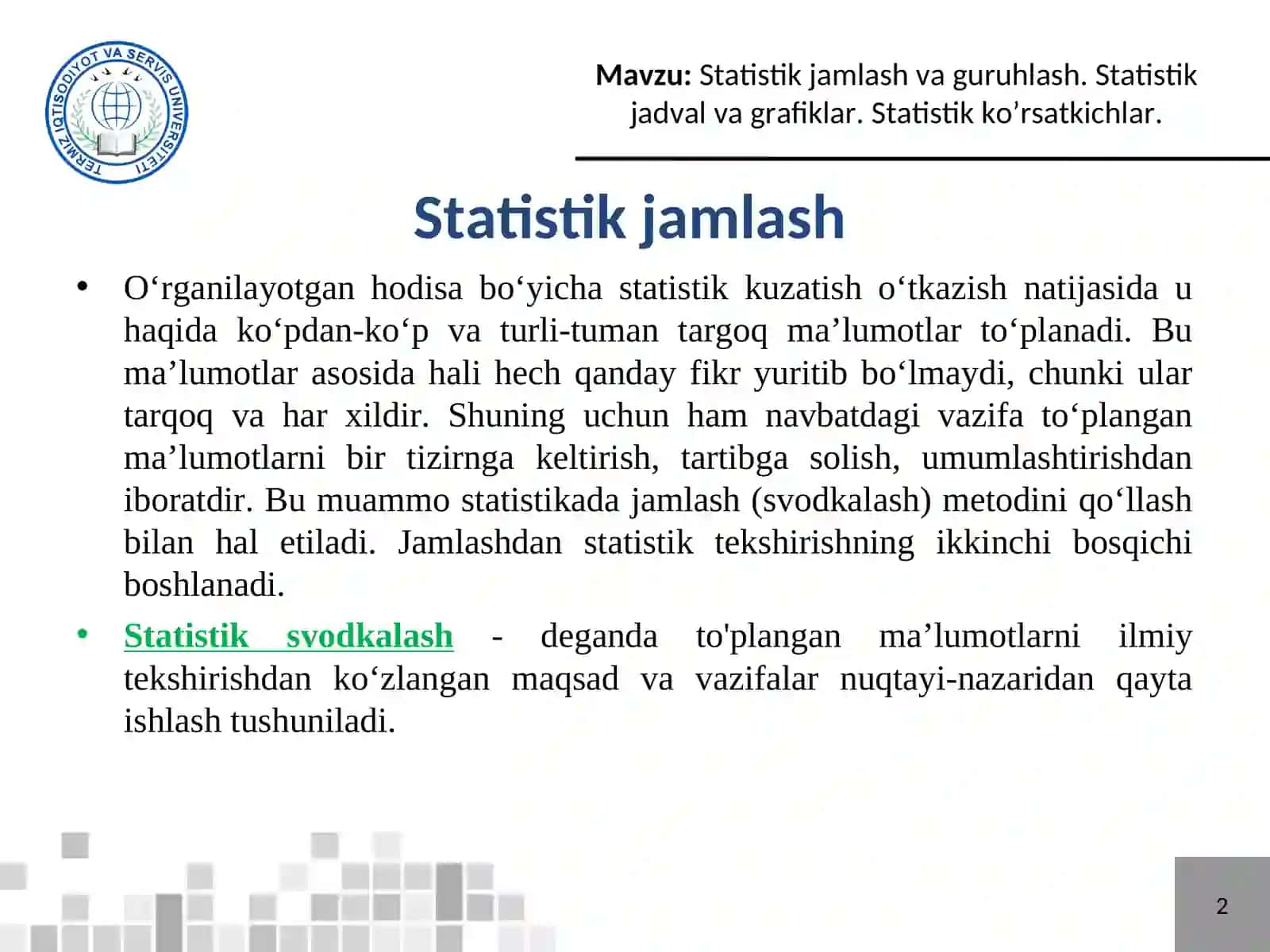 STATISTIKA 2