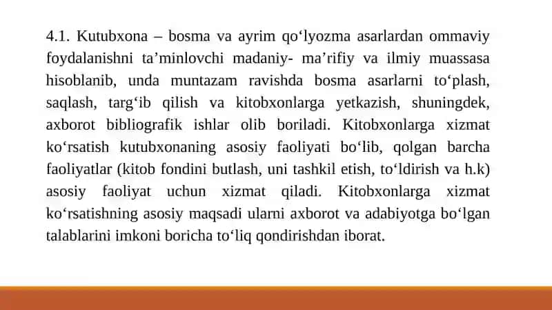 Kutubxona va muzey – ta’lim, tarbiya va axborot makoni 2