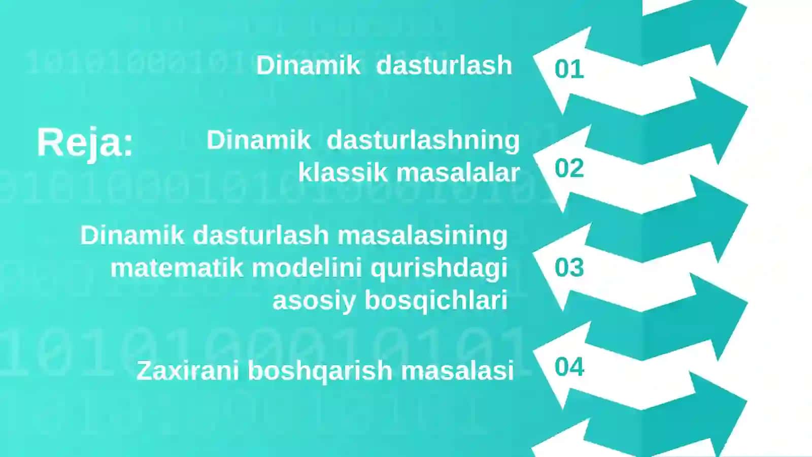 Zaxirani boshqarish masalasi 2