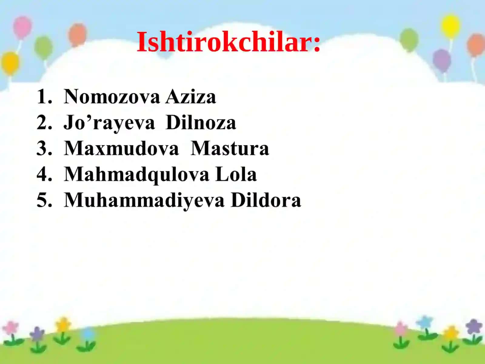 Maktabgacha ta’lim tashkilotida Tasviriy faoliyat mashg’ulotlarini tashkil etish usullari 2