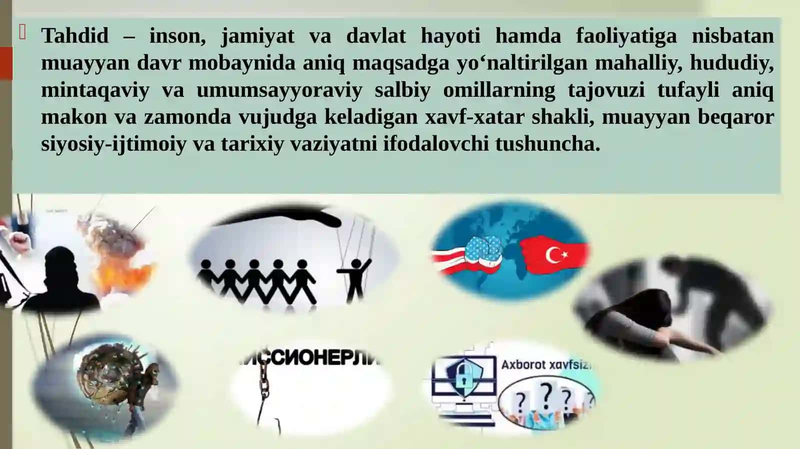 Mediamakonda psixologik, diniy va madaniy tahdidlar 2