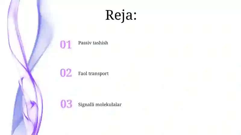 Signallarni Membranalar Orqali O'Tkazilishi 2