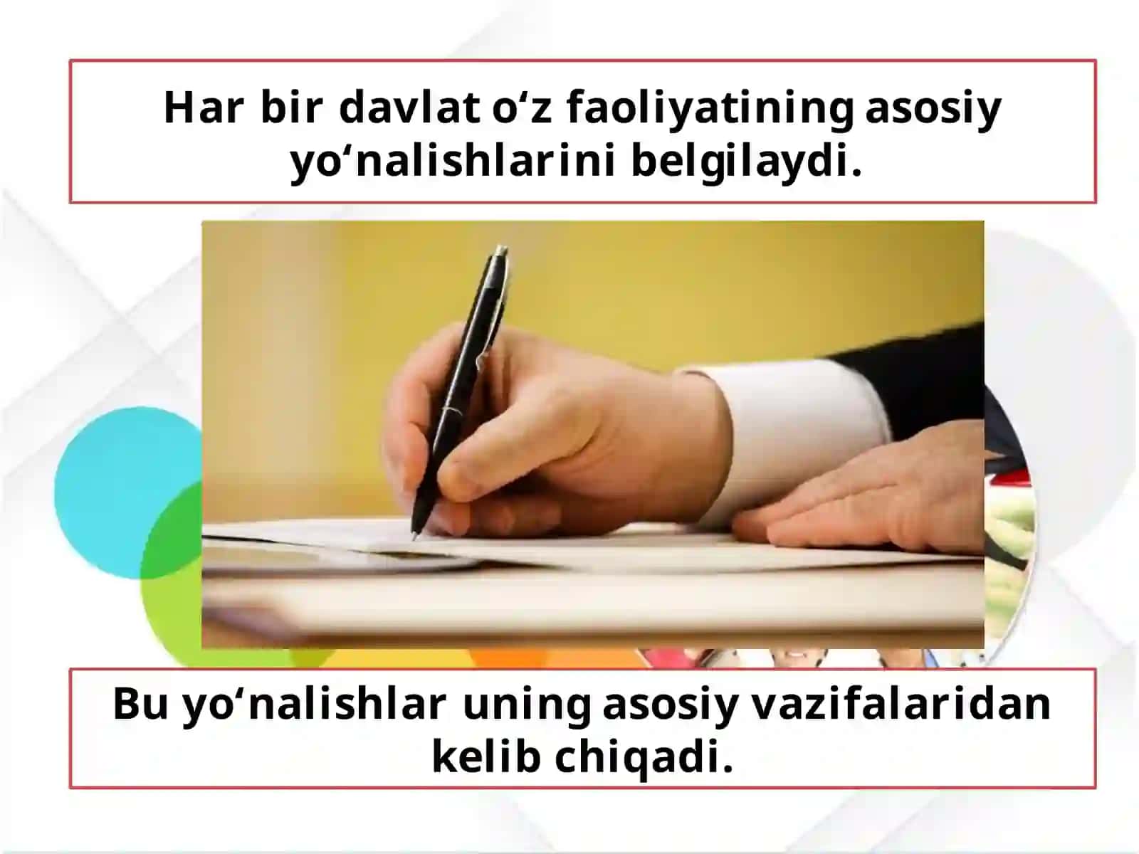 Davlat funksiyalari 2
