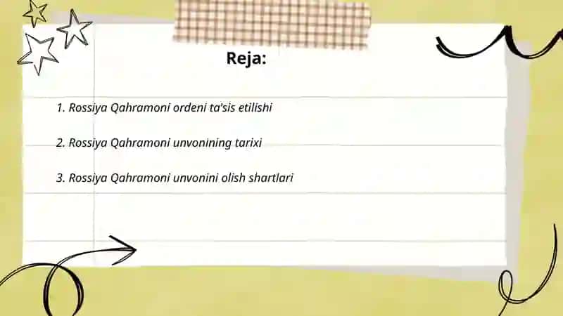 Rossiya qahramonlari 2