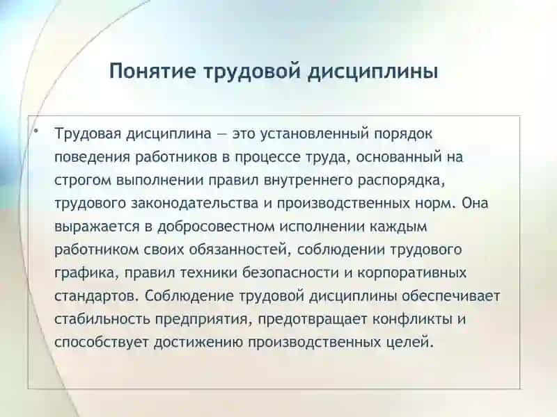 Трудовая дисциплина и её повышение, поощрения 2