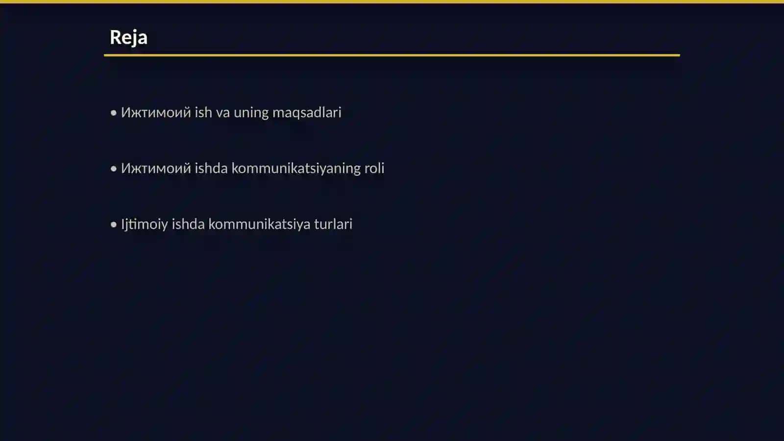 Ижтимоий ишда кауникация 2