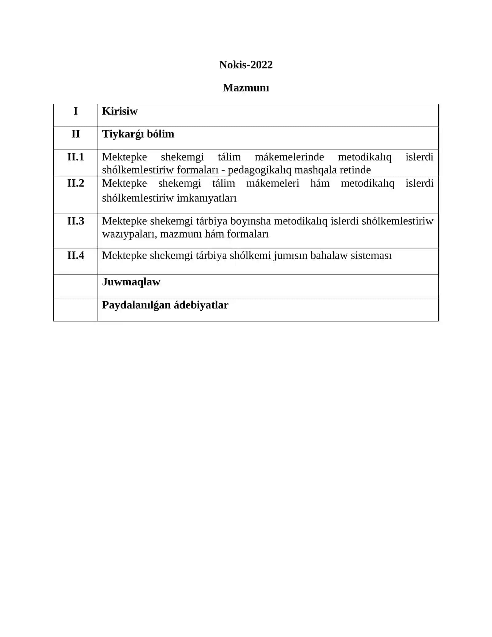 Mekepke shekemgi tálimdi basqarıw hám menejment 2