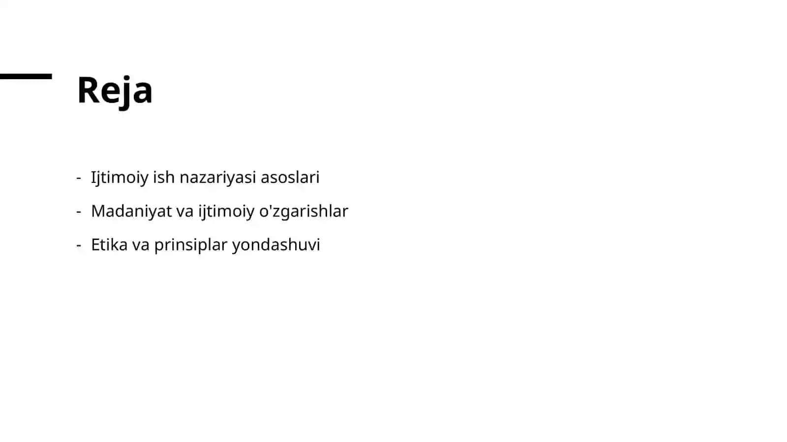 Ijtimoiy ishning nazariy asoslari 2