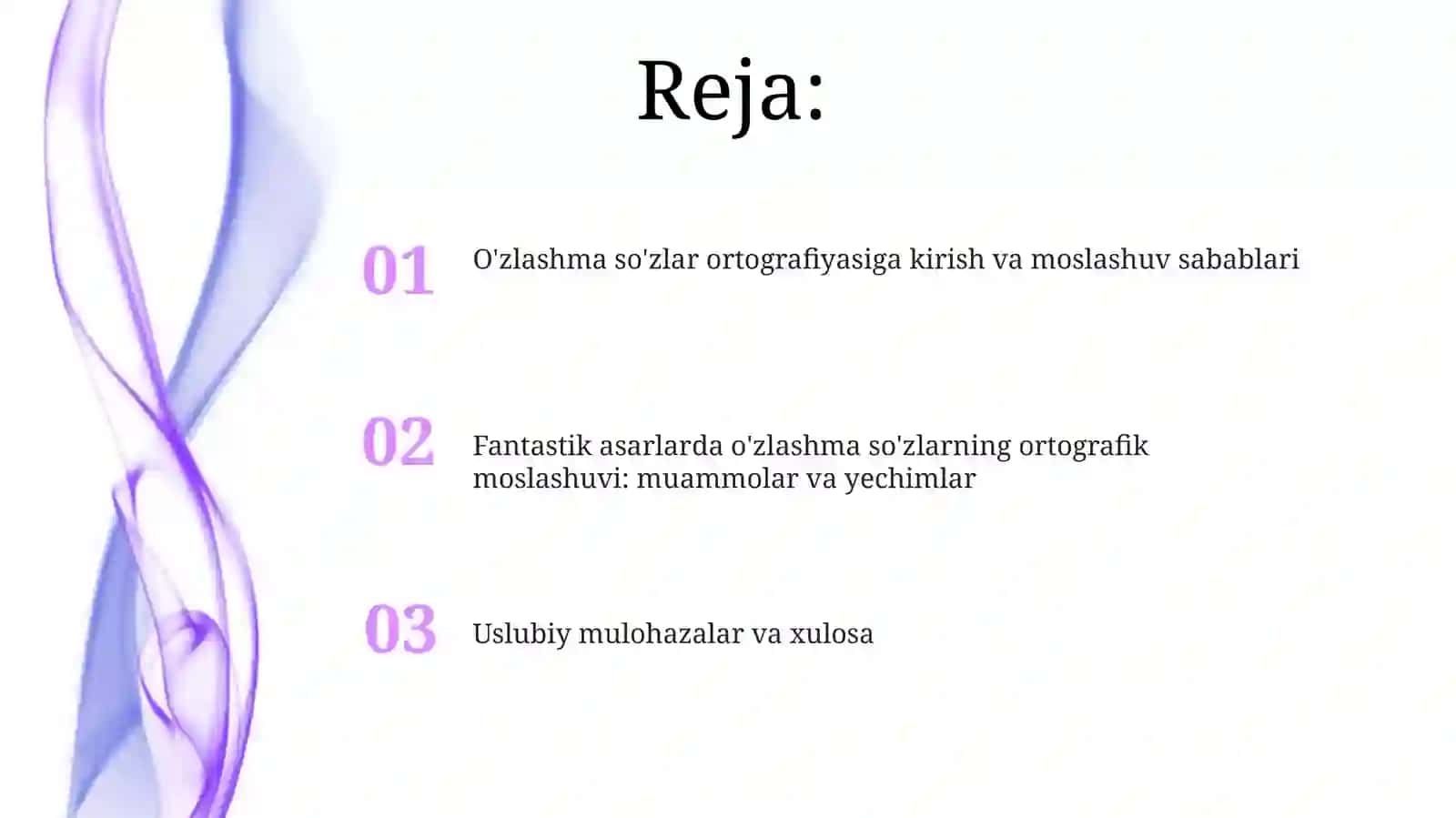 O'zlashma so'zlar ortografiyasiga kirish va moslashuv sabablari 2
