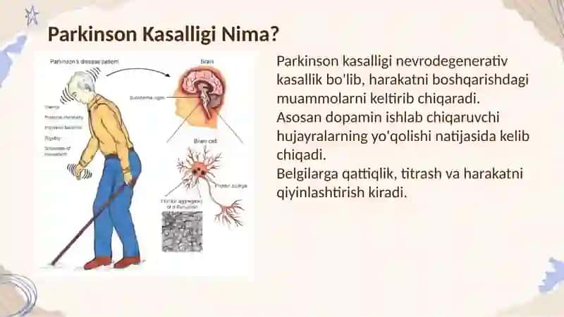 Parkinson Kasalligi: Davolashda Foydalaniladigan Dori Vositalari 2