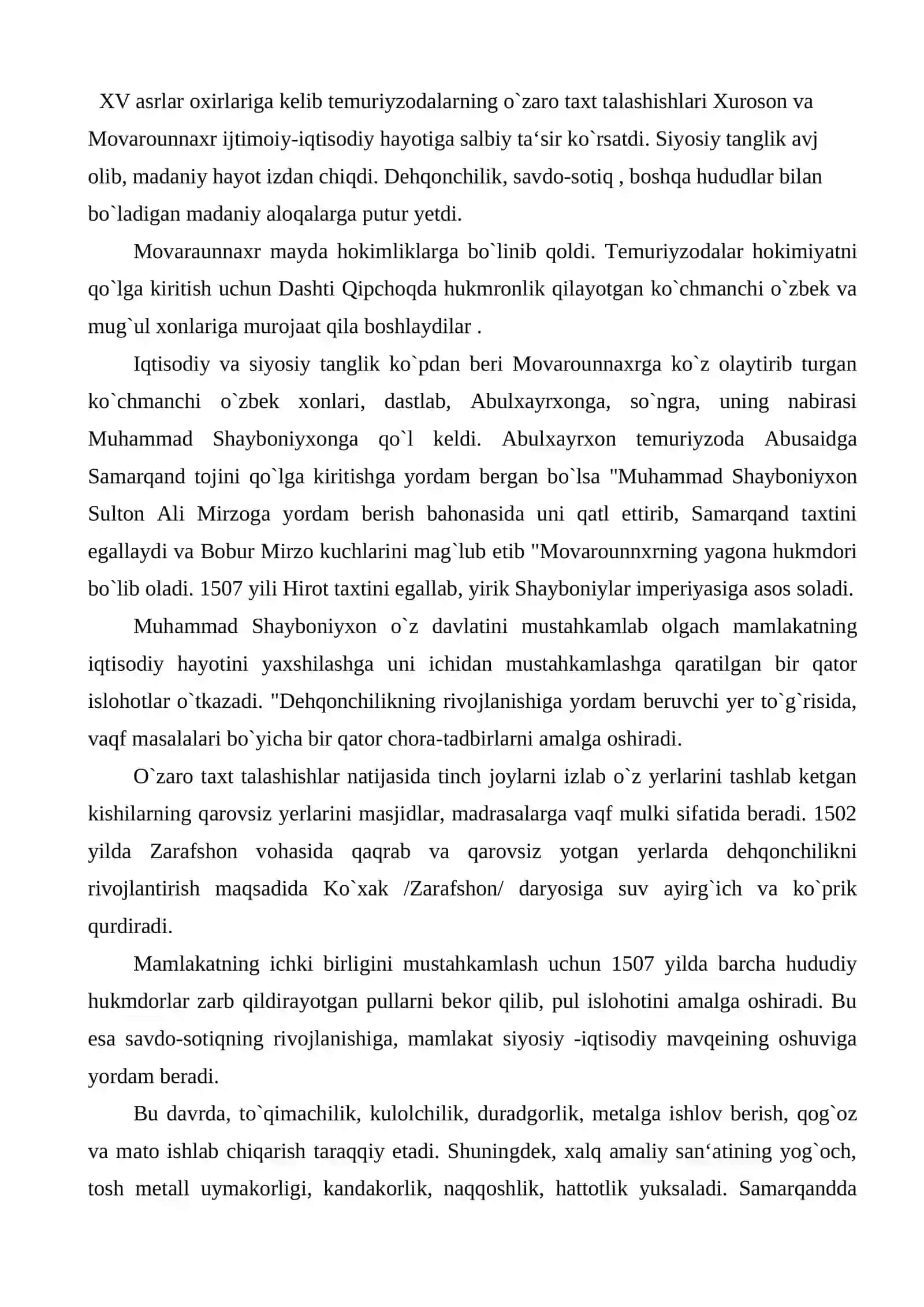 Sobiq sho`rolar saltanati davrida o`zbek milliy madaniyatidagi ziddiyatlar 2