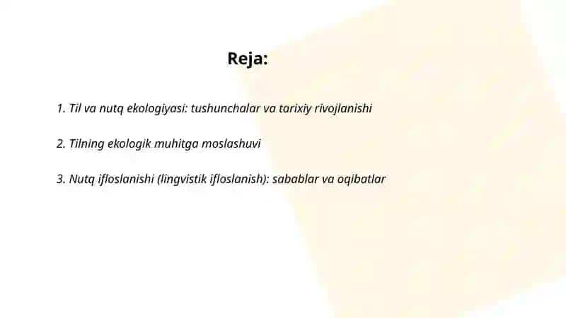 Til va nuts ekologiyasi 2