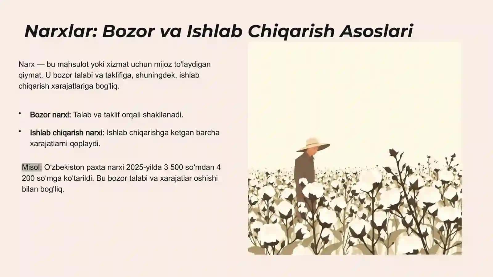 Narxlar, Qo'shimcha Xarajatlar, Foyda va Soliq Hisob-kitoblari 2
