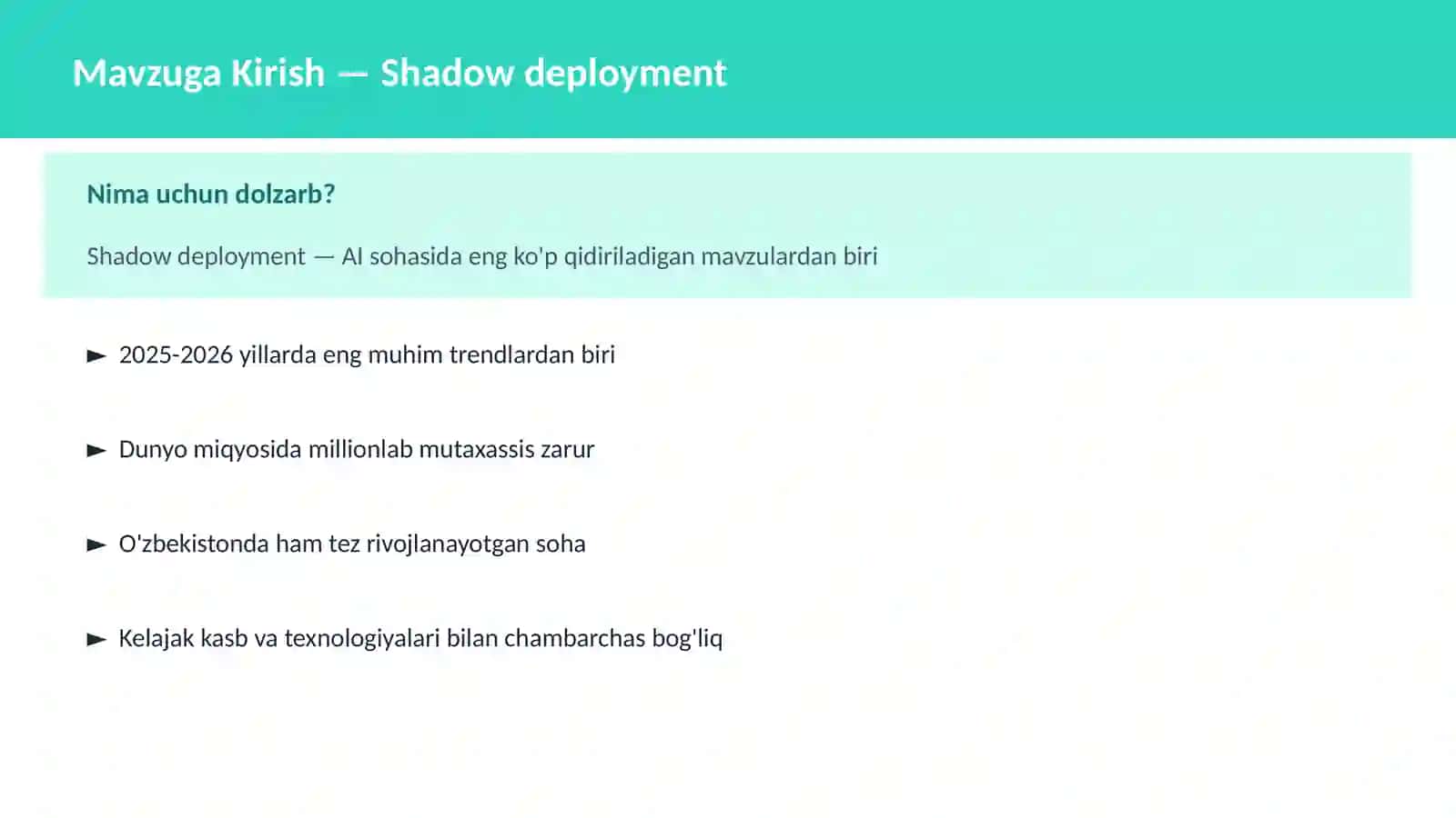 MLOPS VA AI INFRASTRUKTURA 2