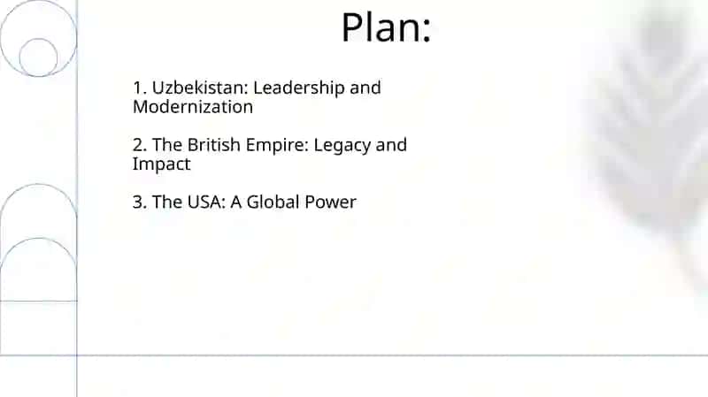 Uzbekistan: Leadership and Modernization 2