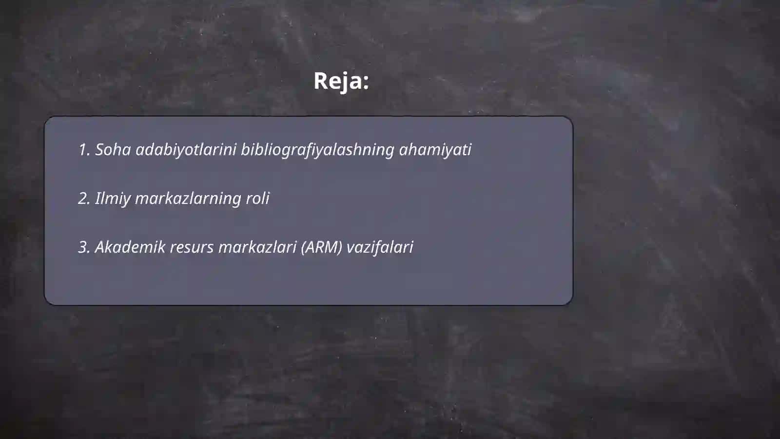 Soha adabiyotlarini bibliografiyalashning ahamiyati 2
