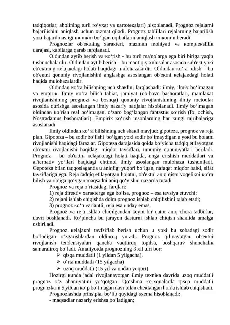 Ijtimoiy-iqtisodiy rivojlanishni dasturlash 2